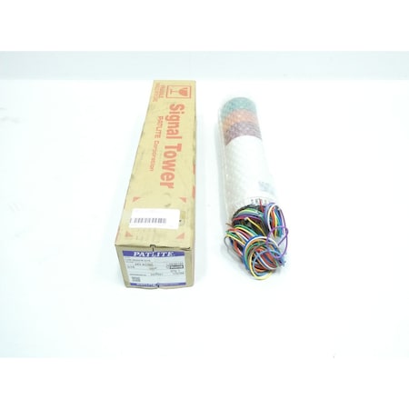 Patlite 24V-AC 24V-DC STACK LIGHT ASSEMBLY LHE-302AFB-GYR